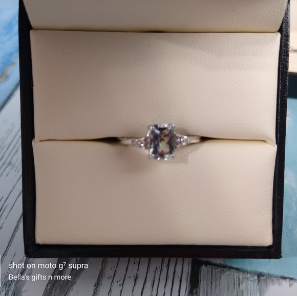 10 karat white gold jewelry set - Picture 7 of 7